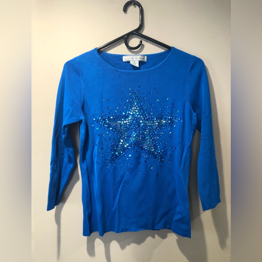 Lucia Burns 3/4 sleeve top